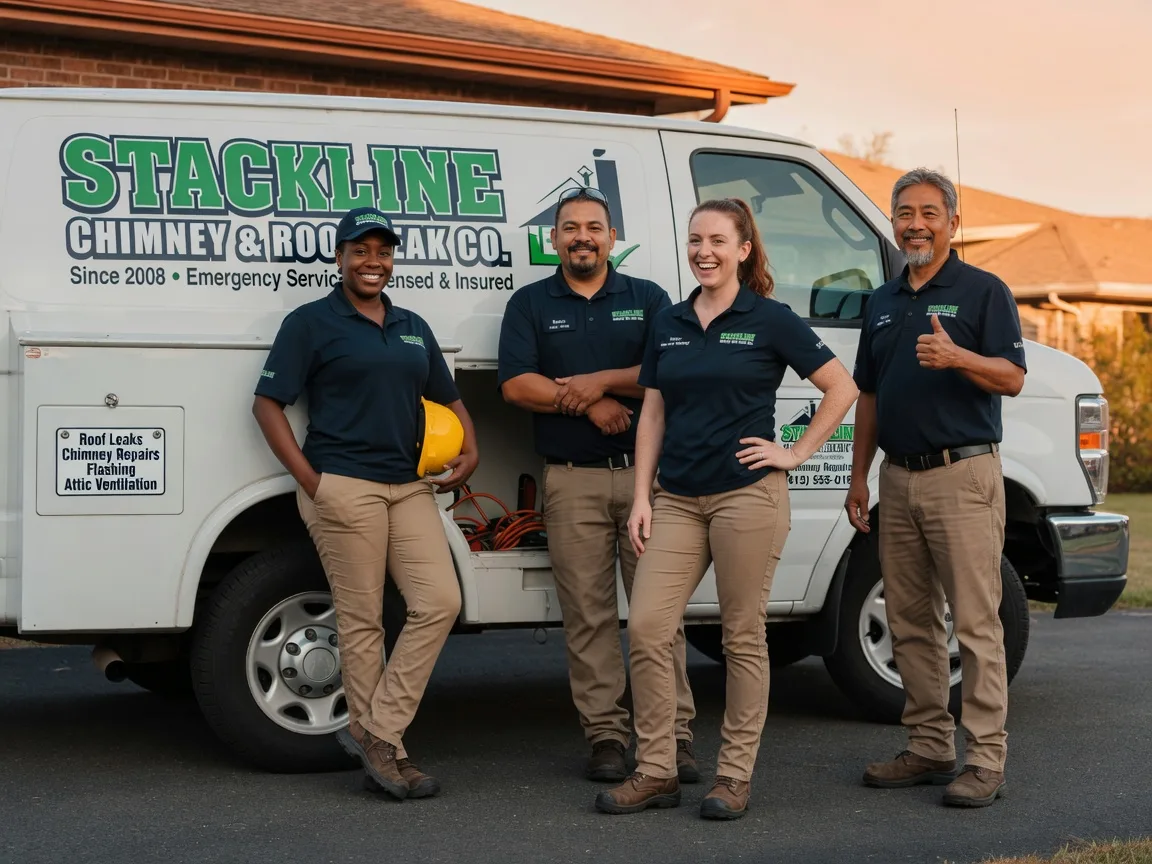 Chimney flashing repair company in Duryea, PA